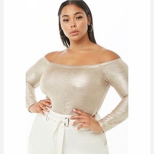 Off the shoulder bodysuit